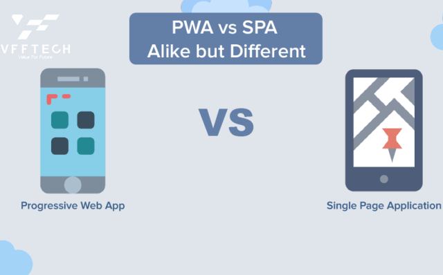 Single Page App SPA vs Progressive Web App PWA 2